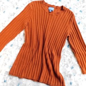 Simply Vera Orange Sweater